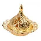 Alloy Mini Incense Cone Burner Holder Waterfall Backflow Yoga Room Temple