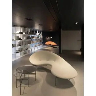 意大利設計家具異形玻璃鋼豌豆沙發大堂樣板房創意弧形扁豆沙發