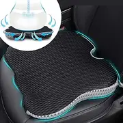 VIYNRAN Seat Wedge Cushion with Cover for Sciatica Coccyx Tailbone Hip Posture Correction, Lumbar Support Pads Back Pain Relief Breathable Seat Cushion for Car Driver Seat, Office Chair, Wheelchair