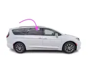 Fits: 2021-2024 Chrysler Pacifica/Hybrid Mini Van Rear Right Door Window Glass (for: Chrysler)