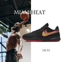 在飛比找momo購物網優惠-【NIKE 耐吉】籃球鞋 LeBron XX 黑紅 Bred