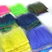 ICE DUB SHIMMER FRINGE - Hareline Fly Tying Material Baitfish Streamer Wing NEW!
