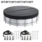 Adequate Sunlight Absorption with Black Round Solar Pool Cover in Sizes