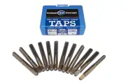 12 Pc. Hanson Whitney 5/16-24 GH3 2FL HSS Ground Thread Spiral Pointed BTM Taps