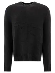 [Burberry] Burberry-Cashmere Sweater Knitwear Grey-Uomo L Grey