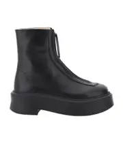 The Row Zipped Ankle Boots 35,36,37,38.5,38,39,40,41 black