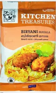 Kitchen Treasures Biriyani Masala 100g (3.52OZ) Experience The Taste Of 100%