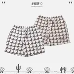 #KEEP PIXEL HOUNDSTOOTH SHORT 白摩卡 奶茶 像素 千鳥格 海灘褲 短褲【KS221】