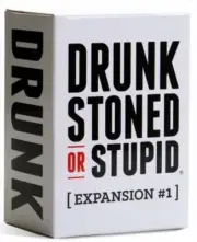 Drunk Stoned or Stupid Expansion 1 Card Game