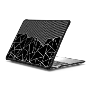 MacBook Pro 13-inch (M1 / M2 / Intel) Impact Case Ab Lines 45 Black
