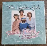 USAopoly Golden Girls Checkers & Bingo Set NEW SEALED
