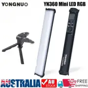 YONGNUO YN360 Mini LED RGB LCD Light Stick Video Light Fill Light 10W 2700-7500K