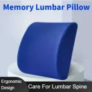 Memory Foam Lumbar Support Pillow Back Pain Relief Orthopedic Cushion For Chair