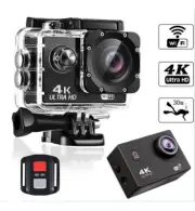 1 set 4k Quanzhi Remote Control Waterproof Sports Camera