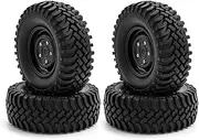 RC Crawler Rubber Tires RC Car Tires 1.9inch 4pcs Replacement for 1/10 TRX4 Axial SCX10 90046 SCX10 III AXI03007 AXI03003 RC Car