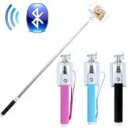 Bluetooth Extendable Handheld Selfie Self Portrait Stick Monopod For Smartphone