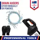 Drain Auger Drain Cleaner Sewage Pipe Cleaning Plumbing Tool Manual Or Powered