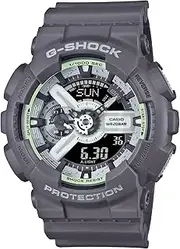[G-Shock] Men's GA110HD-8A Analogue-Digital Watch, Black, 55 x 51.2 x 16.9 mm