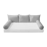 Twin Size Bolster & Back Rest Pillow Cushion Fiberfill "INSERT ONLY" - Style 3