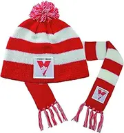 [Sydney Swans] AFL Footy Baby Infant Toddler Beanie Scarf Pack