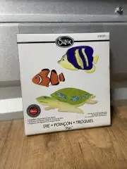 Sizzix Bigz Angelfish, Clownfish & Sea Turtle A11001