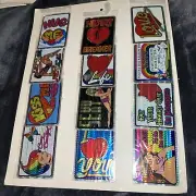 Vtg 90’s Selectra Prism Vending Novelty Sticker Set Of 12 Rainbow Love Sexy LGBT
