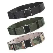 Tactical Belts Military Nylon Adjustable Belt Army Outdoor Duty Hunting Training