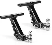 INJORA CNC Aluminum Drop Hitch Receiver for 1/24 RC Crawler SCX24 Upgrade(2pcs)