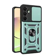 For Samsung Galaxy A16 5G & 4G Case, Camera Shield, Armor Ring Cover, Green