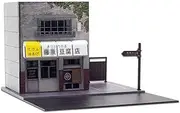 Alloy Car Model Toy Display Stand 1:64 Simulation Scene Model tofu Shop Model Parking Scene Room Simulation Alloy car Model Ornaments Car Garage Protection Collectibles