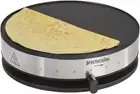 Electric Crepe Maker with 13” Nonstick Griddle for Eggs, Pancakes, Omelets
