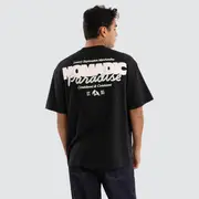 [Nomadic Paradise] Apollo Street Tee Anthracite Black