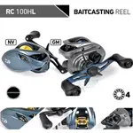 卷線器 DAIWA RC 100HL NV GM 拖曳答題器比率 7.3 1 左手柄 BC 釣魚工具