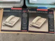 Audioline Aub3 telephone x 2