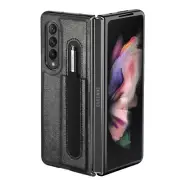 Samsung Galaxy Z Fold 4 Leather Case Hybrid Shockproof with Stylus holder
