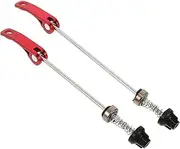 ibasenice 2pcs Quick Release Bicycle Axle Durable Hollow Shaft for Road Mountain Bikes Distinctive for Enhanced Aesthetic Secure Wheel Locking Mechanism Easy Installation Maintenance