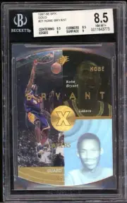 1997-98 Upper Deck SPx Kobe Bryant Gold BGS 8.5