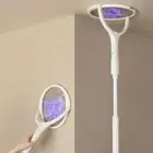 Bug Zapper Mosquito Swatter Rotating Head Fruit Fly Trap Indoor