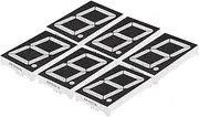 uxcell LED Display Digital Tube, 6 Pack 7 Segment 10 Pin 1 Bit 1.9"x2.7"x0.5" Common Anode 5.4V LED Display Module for Electronic Driver Board, Red