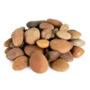 Southwest Boulder and Stone Landscape Rock 6" Sunburst Mexican Beach Pebble
