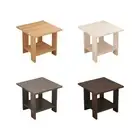 Bedside NightStand 2 Tiers Sofa Side Table Laptop Desk End Table