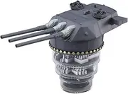 Fujimi Model 1/200 Equipment Series No.3 Battleship Yamato, Type 94, 18.1 inches (46 cm), 3 Consecutive Main Turret (with Expansion Machine Gun), Color Coded, Plastic Model Equipment 3