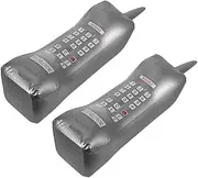 HEALEEP Inflatable Vintage Phone Toy 2pcs Kids Phone Props Retro Style Party Accessories for Themed Celebrations