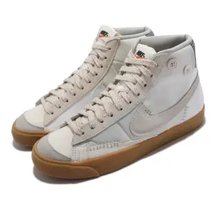 Nike 休閒鞋 Blazer Mid 77 VNTG 男鞋 巫毒娃娃 灰 白 膠底 DQ5081-119