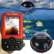 Portable Fish Finder Sonar River Sea Lake Depth Echo Sounder Alarm Transducer