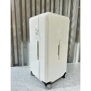 98成新 RIMOWA Trunk Plus 33吋/31吋/30吋/26吋/21吋 白色 行李箱 白色 行李箱