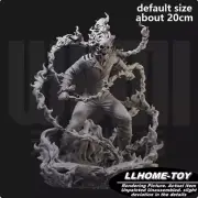 Anime Superhero Ghost Rider Hellfire Resin 3D Print GK Figure DIY Model