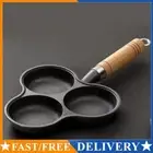 3-Cup Cast Iron Egg Frying Pans Non Stick Pancake Pan with Handle Omelette Pan A