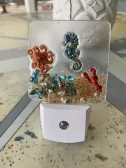 Seahorse Led Dusk To Dawn Night New!