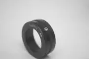 Braun Paxette L39 lens to Cine C mount Adapter with close focus helical
